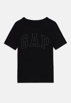 男童LOGO TEE - 印花T恤 - 纯黑色